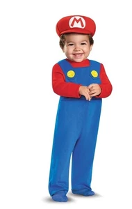 New Super Mario Bros. Mario Halloween Kostüm Kleinkind Junge Größe 3T-4T von Disguise - Bild 1 von 6