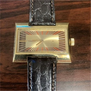 As is men's Seiko TOMONY hand-wound watch - Picture 1 of 6