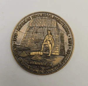 1976 Lebanon valley Coin Club County Courthouse Bicentennial Medal - Picture 1 of 2