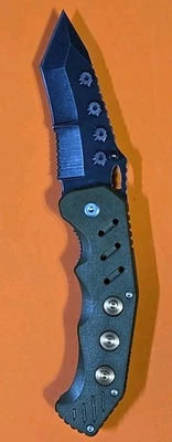 NUEVA NAVAJA DE BOLSILLO PLEGABLE DE 6" COLECCIONABLE FUNDIDA A PRESIÓN CON CLIP Foto 1 de 4