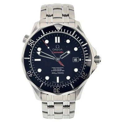 Omega Seamaster Diver Steel Black Dial 41mm Automatic Mens 212.30.41.20.01.001 - Image 1 of 4