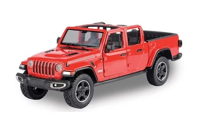2021 Jeep Gladiator Rubicon Open Top 1/27 Scale Diecast Car Model - Motormax RED - Image 1 of 4
