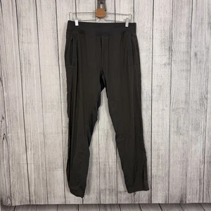 Pantalones informales Lululemon para hombre grandes grises ajustados cintura elástica que absorben la humedad - Imagen 1 de 6