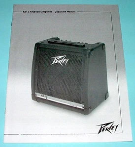 Peavey KB1 Amp Original KB 1 Operation Manual in English Espanol Francais Deutch - Picture 1 of 1