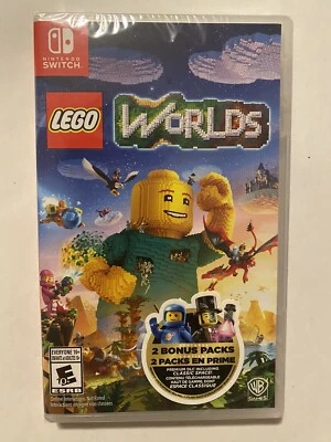 Lego Worlds - Includes DLC 2 Bonus Packs - Nintendo Switch Brand New Sealed Game - Image 1 of 4