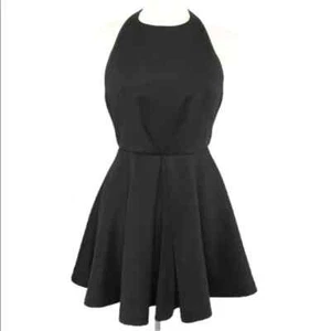Keepsake Black Chained Mini Dress Small - Picture 1 of 6