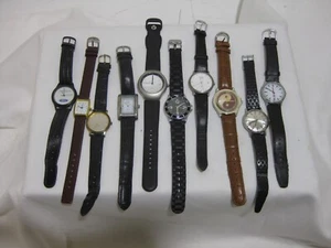 ARMBANDUHREN ETERNAL FAZ BLUMUS usw. Konvolut 10 Stück Nr.5-1 NICHT GETESTET - Picture 1 of 24