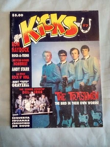 KICKS #5 garage punk fanzine- DEL-AIRES*Ron Haydock*TRASHMEN*Miriam Linna/CRAMPS - Bild 1 von 2