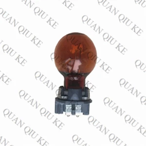 12V 24W AMBER COLOR TURN SIGNAL LIGHT BULB FOR AUDI VW SKODA PWY24W N10776302 - Picture 1 of 3