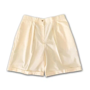 Lands' End, hellgelbe Freizeitshorts mit Bündchen, Größe 14 - Bild 1 von 4