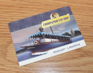 Offizielle Walt Disney World Transportation Motor Launch #6 von 18 Sammelkarte - Bild 1 von 3