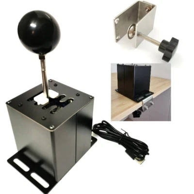 H-shifter 6+R/7+R USB PC Gearshift For DIRT/WRC/EPIC FORCE/LFS Logitech G29 G920 - Image 1 of 4