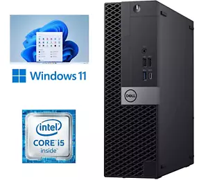Dell OptiPlex 7050 Core i5 Desktop Computer 16GB RAM 512GB SSD Windows 11 Wi-Fi - Picture 1 of 4