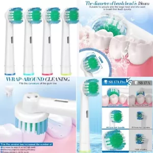 Zahnbürsten Ersatzköpfe kompatibel mit Braun Oral-B Electric Heads - NEU - Bild 1 von 7