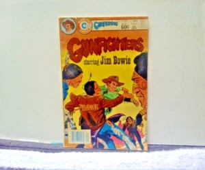 Gunfighters #80 Charlton Comics 1983 Jim Bowie Western Cowboy Indians Wild West - Imagen 1 de 4