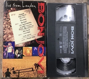 Bob Jovi Live aus London VHS 1995 - Bild 1 von 6