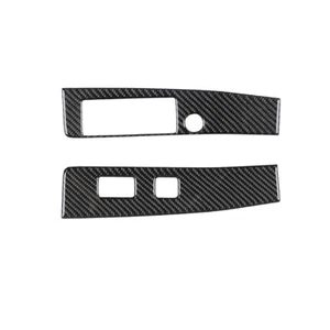 Carbon fiber Interior Front Door Control Trim For Toyota Tacoma 2016-21   - Picture 1 of 10