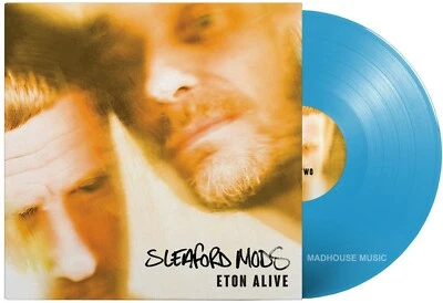 SLEAFORD MODS LP Eton Alive BLUE Vinyl Limited Edition + Full DOWNLOADS IN STOCK - Image 1 of 4