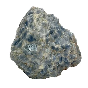 Muestra de cristal curativo crudo de calcita azul áspera natural de 3625 gramos - Imagen 1 de 21