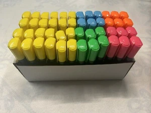 New Pack Of 48 Consortium Highlighter Pens Various Colours Stationary - Picture 1 of 4