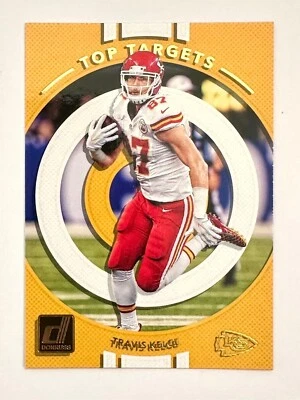 TRAVIS KELCE 2017 DONRUSS TOP TARGETS #15 INSERT CHIEFS NM OR BETTER - Image 1 of 2