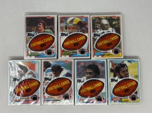 (7) Lote de paquete de violonchelo 1981 Topps Fútbol 6 Salón de la fama ¡Garantizado! - Imagen 1 de 7