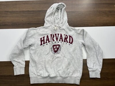 Sudadera con Capucha H&M Para Mujer Talla XS Blanca Harvard Pullover Logo Veritas Foto 1 de 4