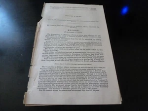 Government Report 1896 Spencer Hunt Co C 50th Reg NY Engineers Civil War - Bild 1 von 1
