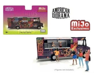 American Diorama Food Truck Taco Truck DOTD 70100MJ 1/64 - Picture 1 of 1
