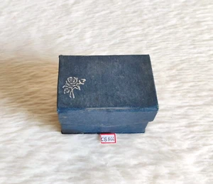 Vintage Rose Painted Empty Perfume Cardboard Box Decor Collectible CB866 - Picture 1 of 7