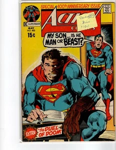 Action Comics 400 Superman ¿Son Man or Beast? Duel of Doom en estado bastante bueno+ - Imagen 1 de 1