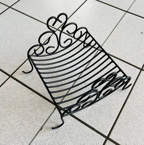 Tellerständer Metall Schwarz Abtropfgitter Landhausstil Vintage NEU - Bild 1 von 6