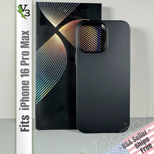 Funda TORRAS para iPhone 16 Pro Max - Negra | Funda Rígida Ultra Delgada | Magnética - Imagen 1 de 15