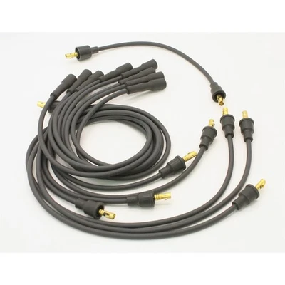 Cables de bujía lanzallamas PerTronix 708102, 8 cilindros, GM, negro Foto 1 de 4