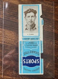Roy Clarke MANCHESTER CITY Godfrey Phillips Sports Cigarettes Paper Packet 1950 - Picture 1 of 2