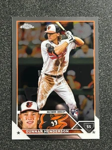 2023 Topps Chrome Gunnar Henderson RC #2 - Picture 1 of 1