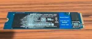 Western Digital Blue SN550 500GB, NVMe PCIe 3.0 x4, 2.5'' Internal Hard Drive - - Afbeelding 1 van 2