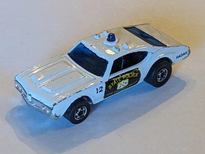 HOT WHEELS POLICE CRUISER BLUE DOME BW L@@K!!! - Image 1 of 4