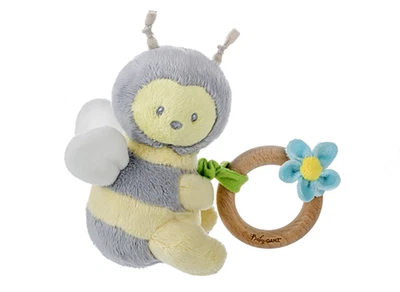Baby Ganz Sweet as Can Bee Skitter Critter Pull Down Plush Stuffed Animal, 5" - Image 1 of 2