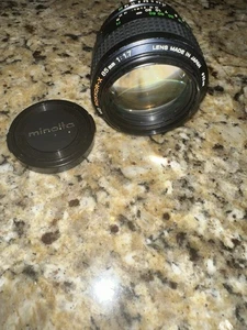 MINOLTA MD ROKKOR-X 85MM F/1.7 LENS MADE IN JAPAN SN2208240 - Picture 1 of 5