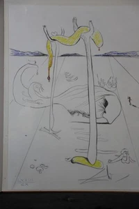 Salvador Dali: "La Bequille". Farbserigraphie, signiert (1975) WV 939 - Bild 1 von 5