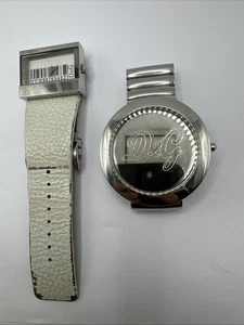 Reloj pulsera Dolce & Gabbana Rockabilly para mujer y código de barras Y2k ¡FUNCIONA! BATE NUEVO - Imagen 1 de 16
