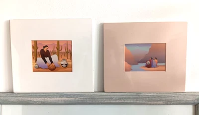 2 R C Gorman Quality Matte Prints with Matte 8" x 10" Ready to Frame 1990 & 1991 - Image 1 of 4