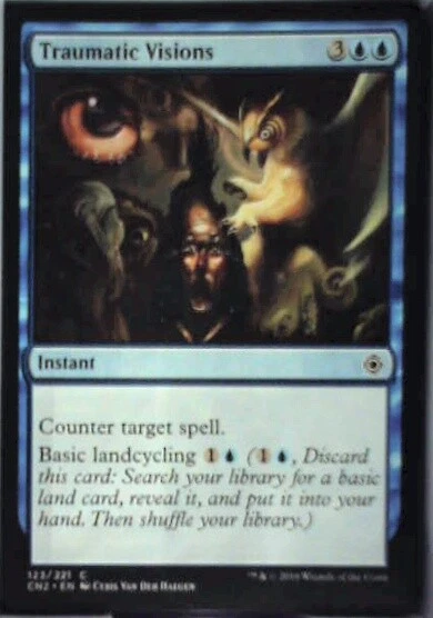 Traumatic Visions - Conspiracy: Take the Crown: #123, MTG Nm R178 - Image 1 of 1