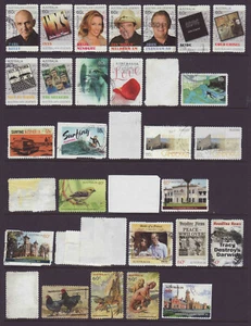 Stamps Australia: 72 Used Postage Stamps from 2013-2014 - Picture 1 of 3