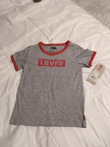 Girls Levi Short Sleeve Top NWT Toddler 4t - Picture 1 of 4