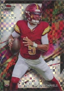 Jayden Daniels 2024 Topps Finest Football Checkerboard Refractor #67 Commanders - Picture 1 of 2