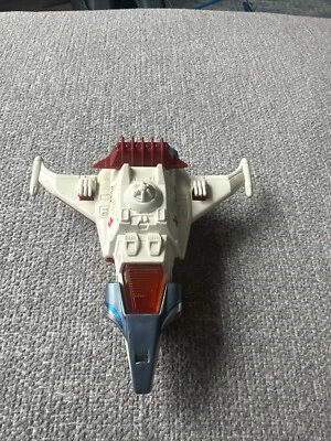 Avión de juguete Press & Go de combate espacial IOB de colección de los años 80 Foto 1 de 4