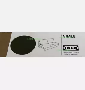 COVER for IKEA VIMLE 2 Seat Section in VELVET Djuparp Dark Green 705.579.86 - Picture 1 of 5