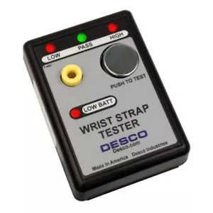 Desco 19240 - Portable Wrist Strap Tester (Battery-Powered)800 Kilohms-10 Megohm - Picture 1 of 1